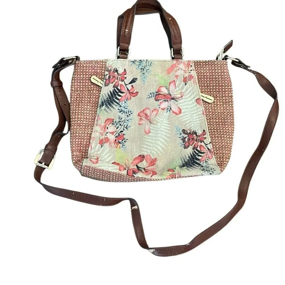 Tommy Bahama well loved tote. See pictures.